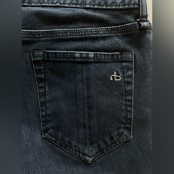 Rag and Bone Women’s Skinny Ankle Pants Size 28 Medium Wash Mid Rise - Picture 6 of 14